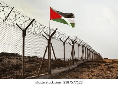 view-palestinian-flag-behind-barbed-260nw-2387577123 view-palestinian-flag-behind-barbed-260nw-2387577123